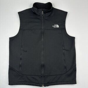 The North Face Men's Black TNF Windwall Softshell Outdoor Gorpcore Vest M/C44